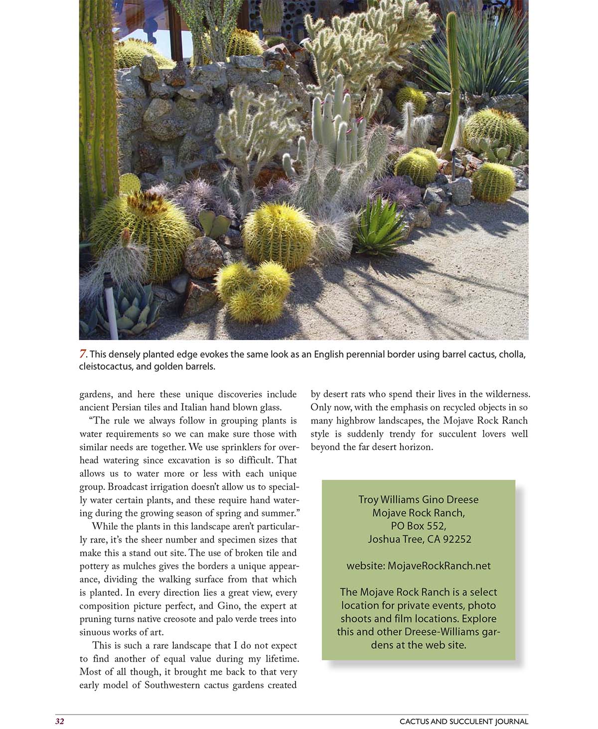 Cactus and Succulent Journal