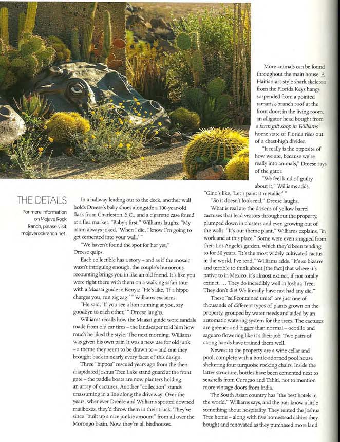 DESERT MAGAZINE - Out of Africa