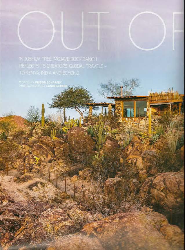 DESERT MAGAZINE - Out of Africa